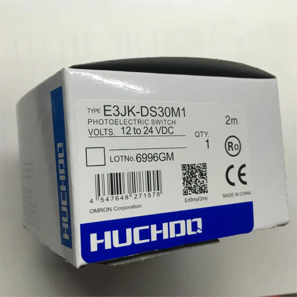 Диффузный фотоэлектрический выключатель датчика E3JK-DS30M1 90-250VAC 12-24VDC, 12-240VDC 24-240VAC