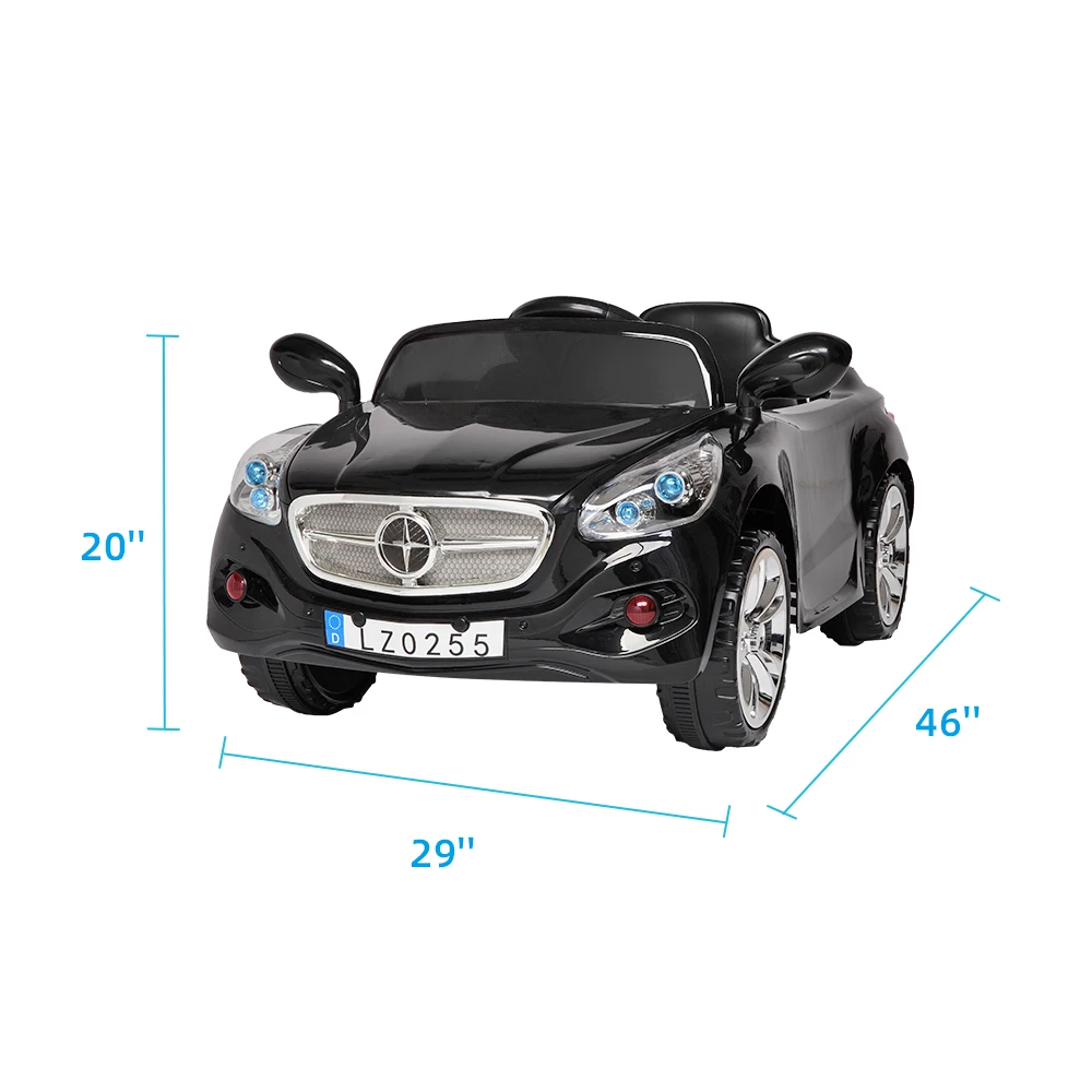 

(Ship From USA) LZ-9928 Electric Stroller Double Drive 35W*2 Battery 12V7AH Children Indoor/Outdoor Racing Car RC Car Kids Gifts