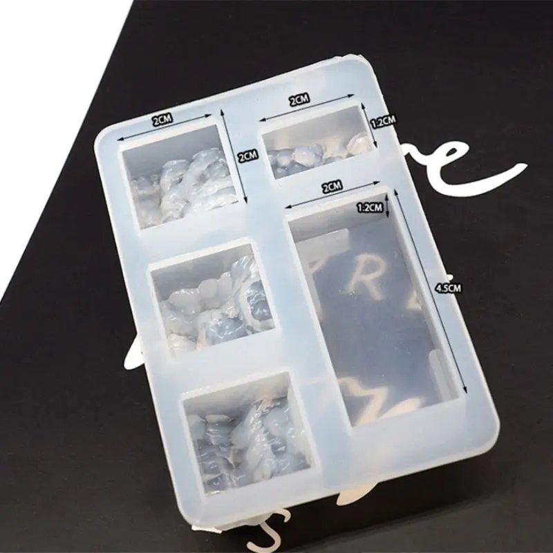 1 шт. DIY Ручная работа кристаллическая эпоксидная клеевая форма сломанный снег