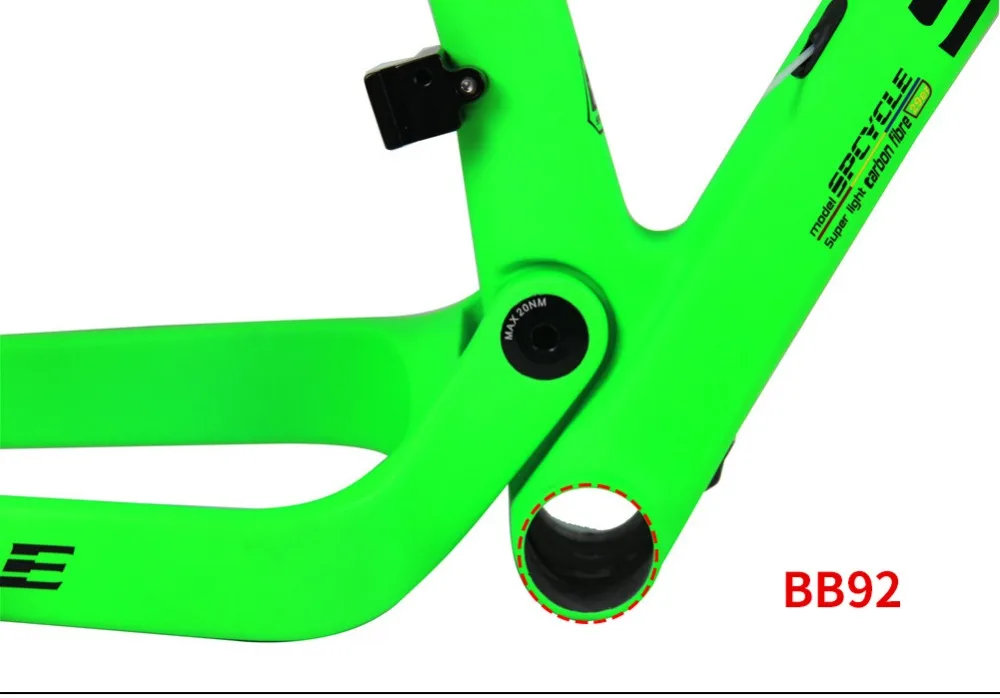 Spcycle XC карбоновая полная подвеска рама 27,5 er 29er горный велосипед полная подвеска рама 148*12 мм Boost MTB рама 27,5+ BB92