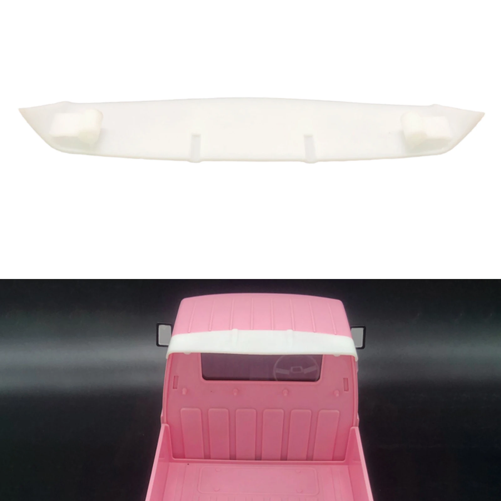 

1x 1/10 Upgrade Car Front Wind Deflector for WPL D12 RC Climbing Truck