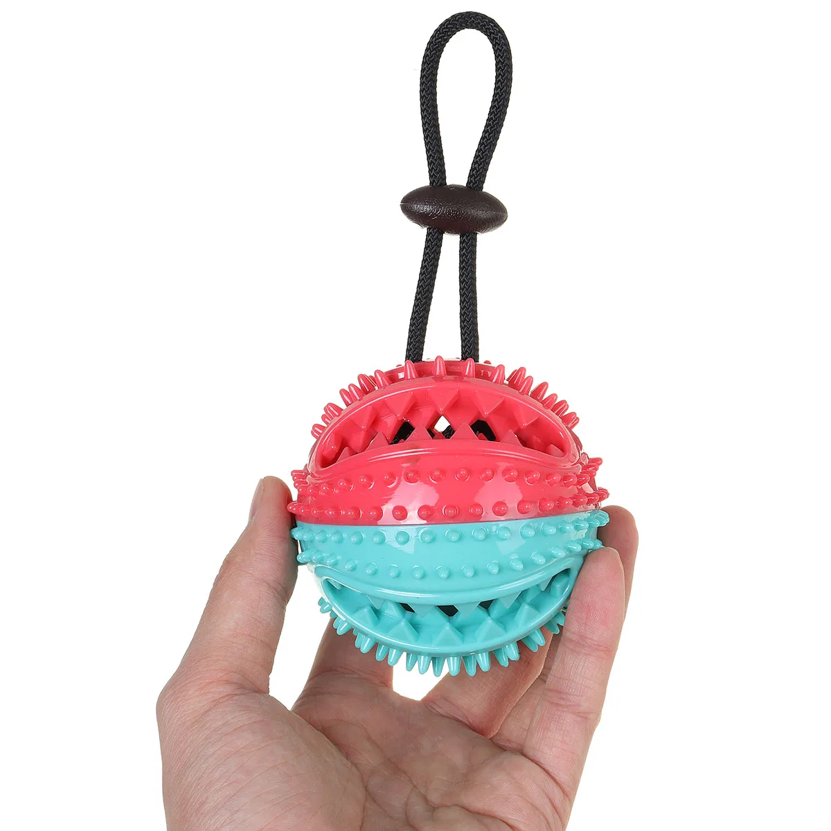 

1pcs Pet Dog Toys Sound Toy Funny Interactive Elasticity Ball Dog Chew Toy For Dog Tooth Cleaning Ball Of Food Rubber Ball