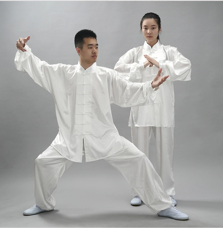 Униформа Tai Chi для соревнований платье кунг фу женская одежда утренних упражнений