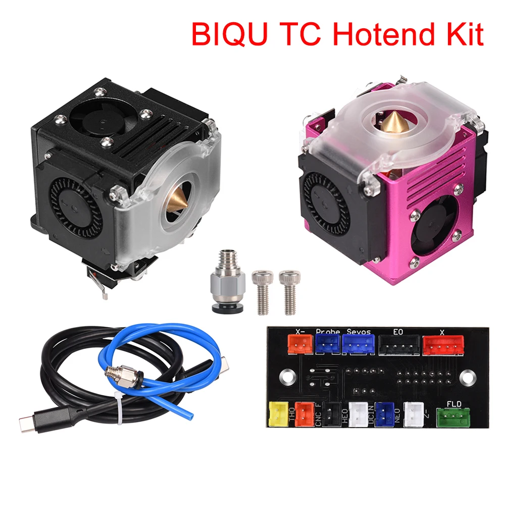 Kit de actualización de extrusora BIQU TC Hotend, boquilla Bowden de 0,4 MM, piezas de impresora 3D para BIQU B1 Ender 3 V2 Pro CR10 DIY