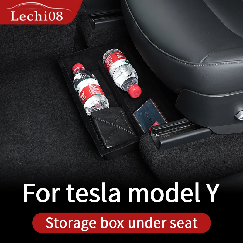 Ящик для хранения под сиденьем Tesla Model Y Accessories/аксессуары автомобиля модели Y|Все