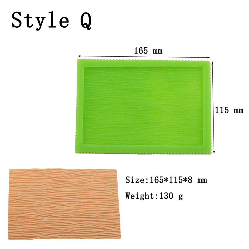 Style Q SHENHONG силиконовая форма для торта с цветочным узором, лоза, роза, лепесток, тиснение, паста, сахарное ремесло, помадка, кондитерские изделия, граница, декоративная форма - Цвет: Style Q