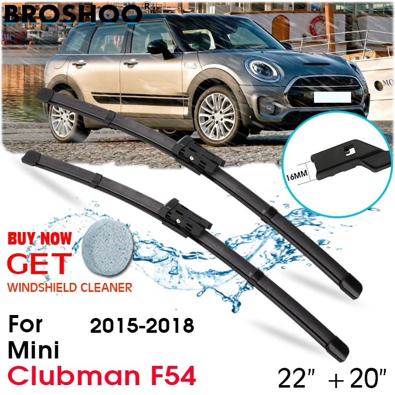 Car Wiper Blade Front Window Windscreen Windshield Wipers Blades Auto Accessories For Mini Clubman F54 22"+20" 2015-2018