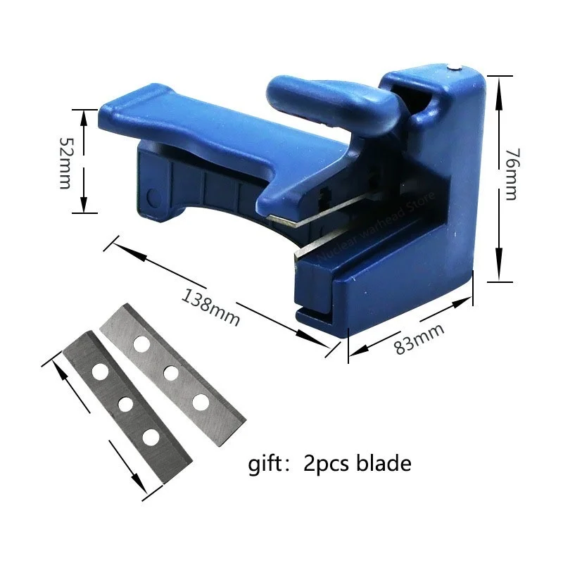 Manual Edge banding Cutter end cutting device cut wood PVC edge band trimmer Woodworking Tools enlarge