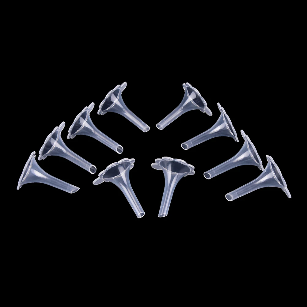 10 шт./лот пластиковые мини маленькие воронки для парфюма жидкое эфирное масло