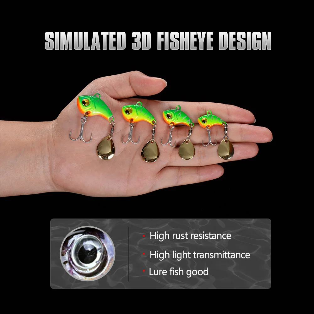 Oddfisher Jerkbait вращающаяся металлическая Приманка VIB walleye приманка для рыбной ловли