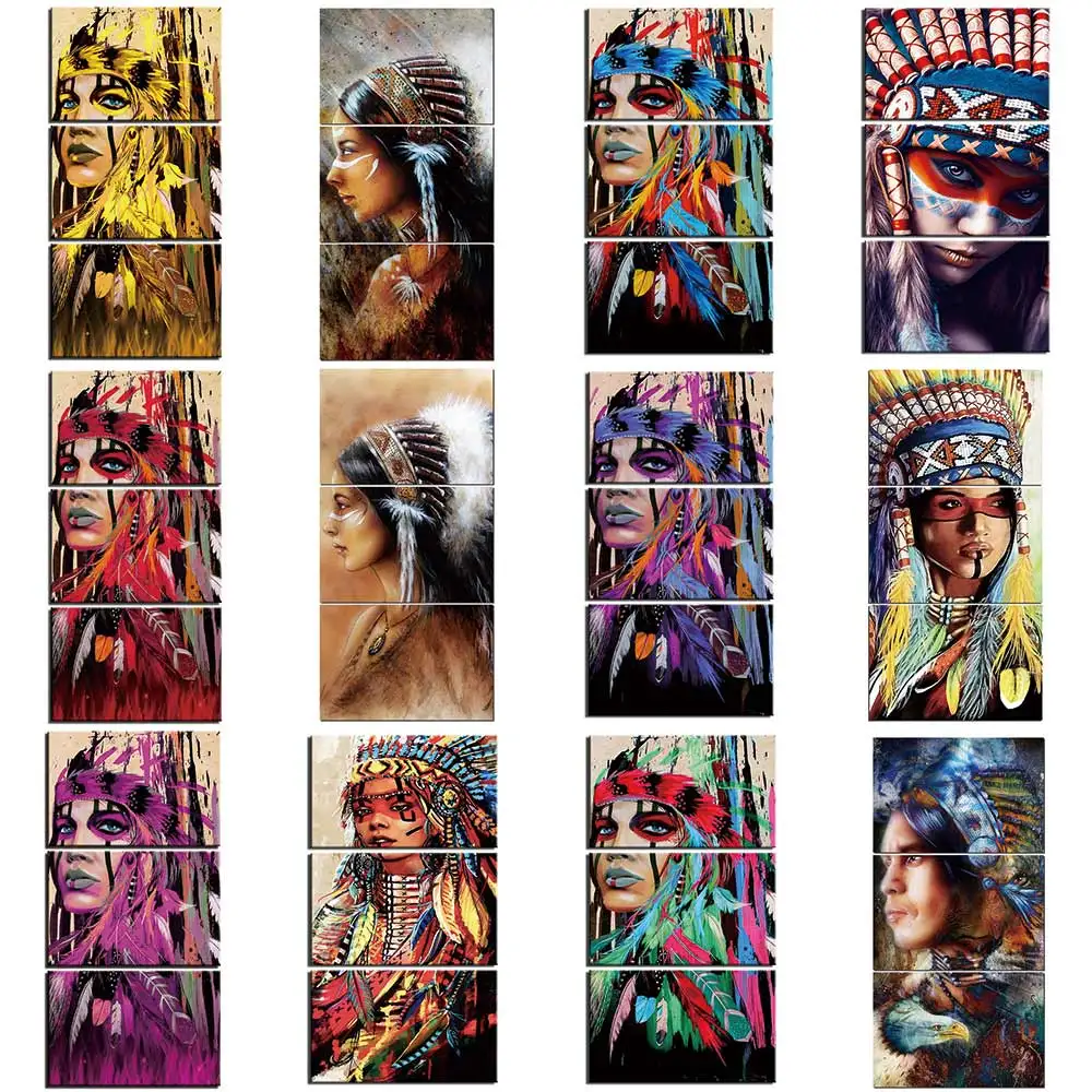 Современные настенные картины абстрактная HD печать 3 шт. Холст Искусство