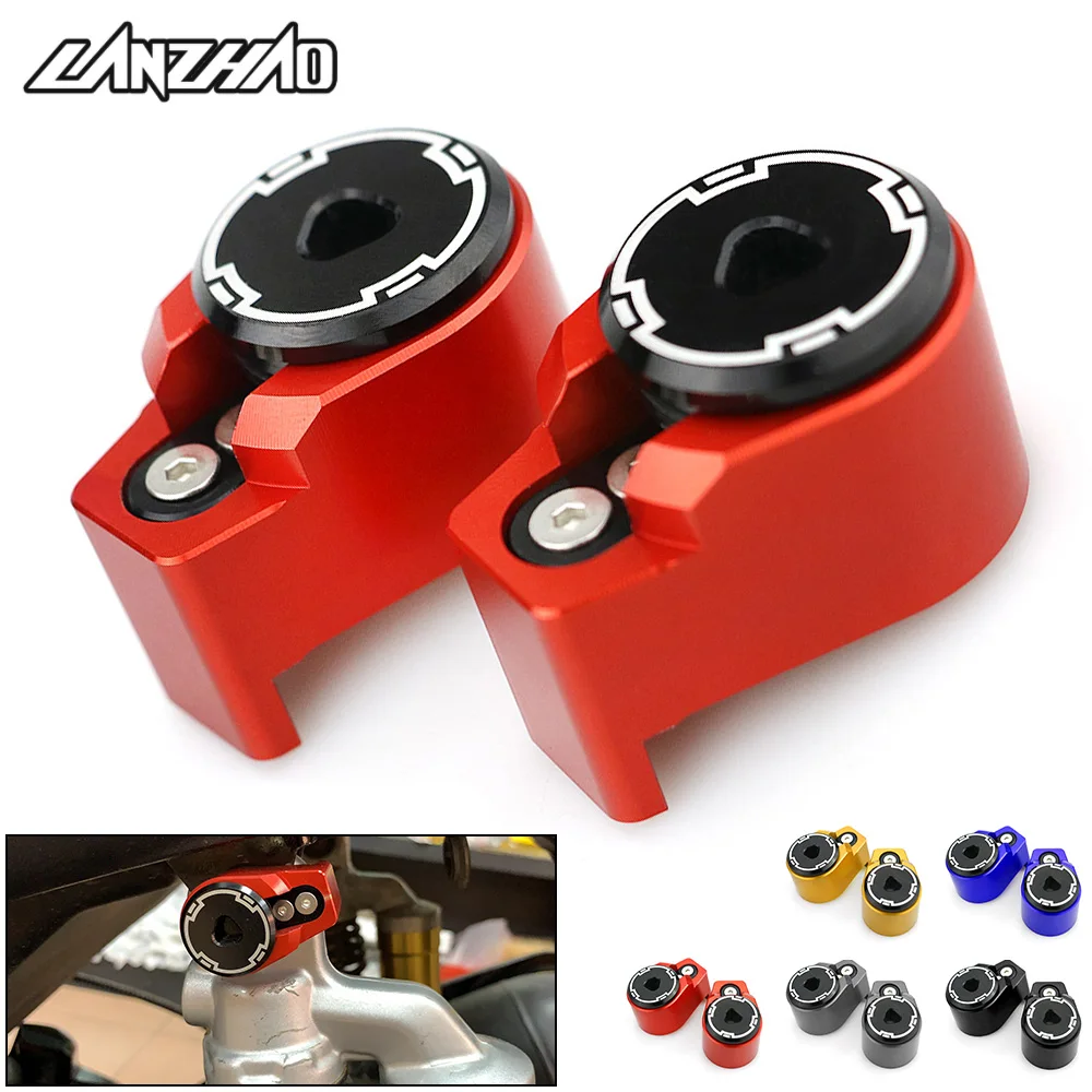 Амортизатор для мотоцикла Защитная крышка защиты от кражи CNC алюминиевые