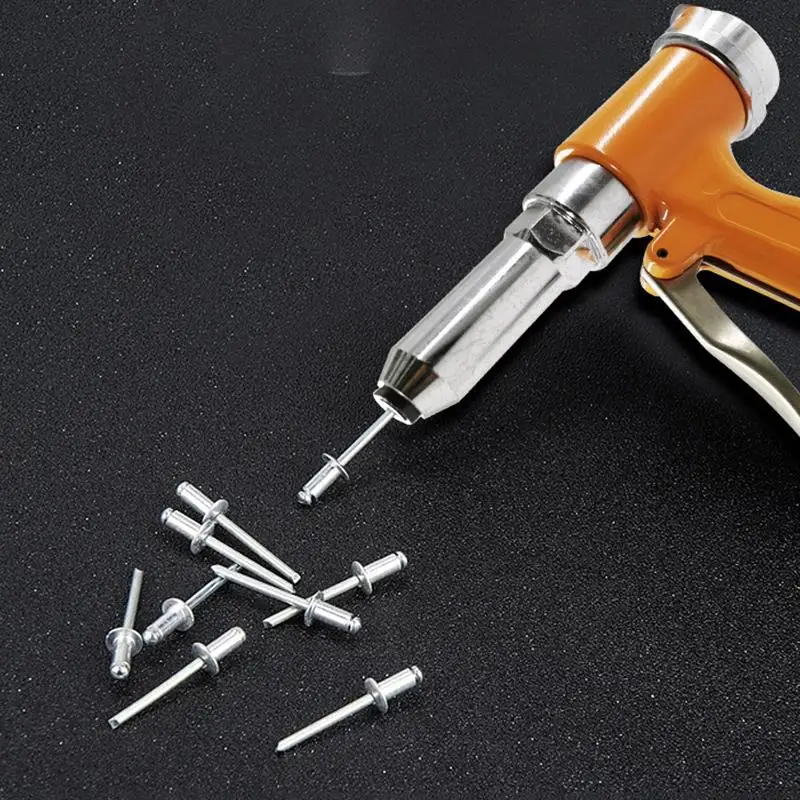 

Pneumatic Rivet Gun 2.4-4.8MM Heavy Duty Air Hydraulic Riveter Professional Pneumatic Pop Rivet Gun Rivet Tool