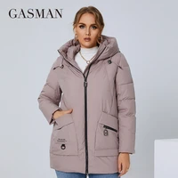 gasman 2021 new womens winter jackets xl 6xl warm fashion coat women hooded oversize windproof ladis parkas thick coats 8199