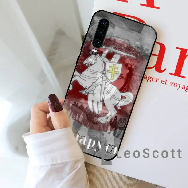 

belarus flag Phone Case For Huawei P9 P10 P20 P30 Pro Lite smart Mate 10 Lite 20 Y5 Y6 Y7 2018 2019