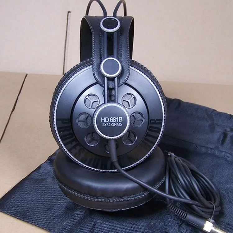

Semi-open microphone K song headphones