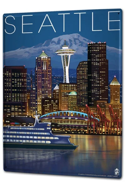 

Tin Sign Adventurer Seattle