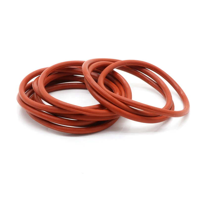 Уплотнительное кольцо VMQ 10 шт. уплотнительная прокладка толщина CS 4 мм внешний