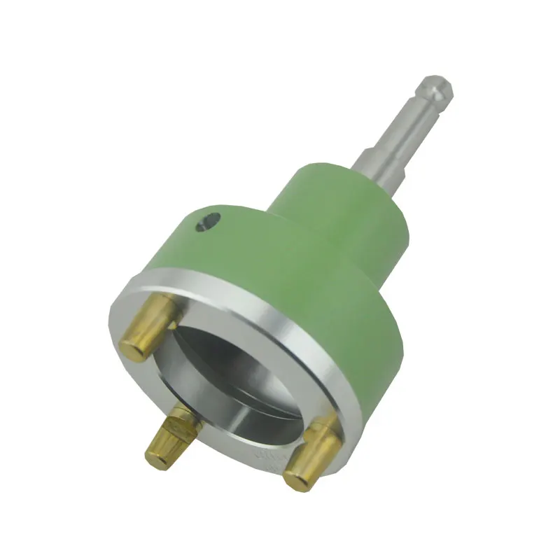 Зеленая трехкулачковая Tribrach переходник для Leica GPS Total Station SWISS Type Prism