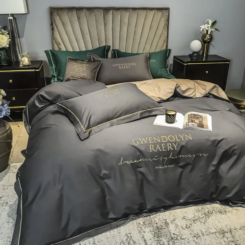 Набор постельного белья в скандинавском стиле набор из мягкого пододеяльника и