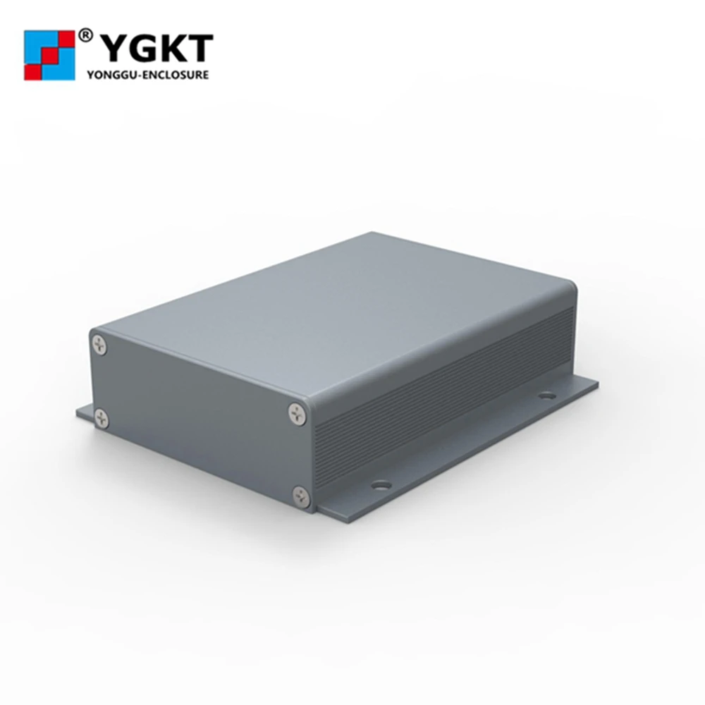 80*23 8*90 мм высококачественный алюминиевый экструзионный радиатор железо-серый