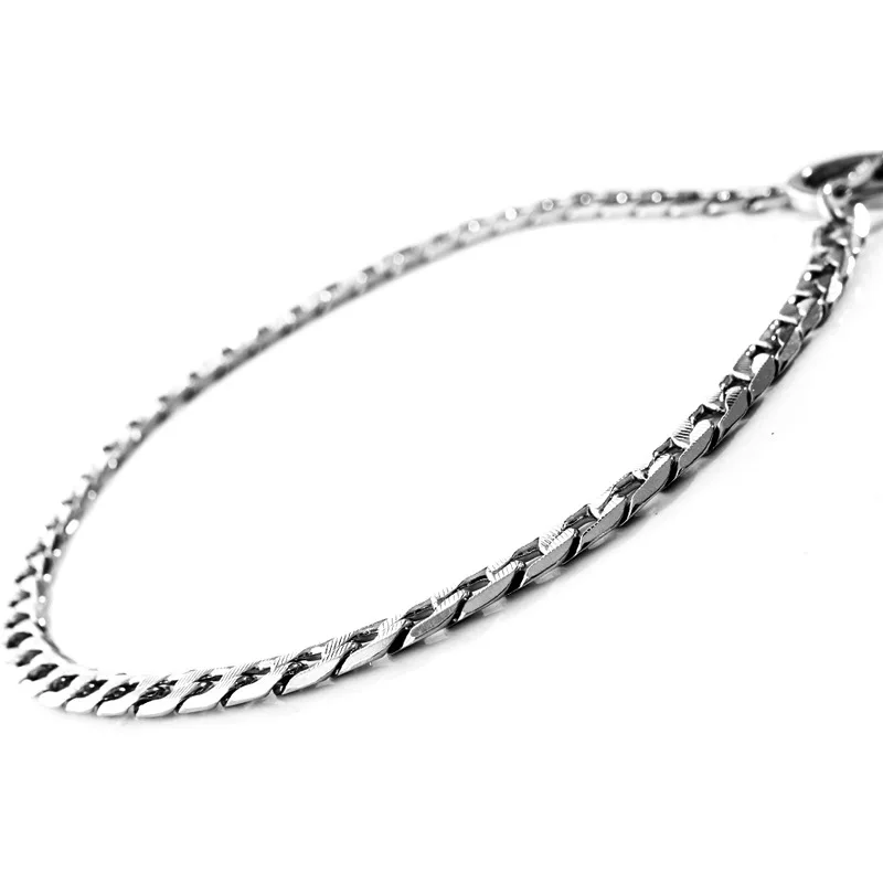 Серебряная собачий ошейник с цепью кубинская цепь металлические звенья