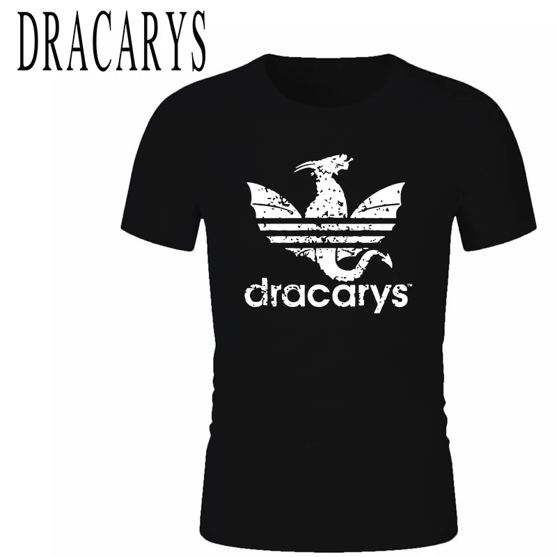 DRACARYS оригинальная Мужская футболка с принтом Игра престолов женские футболки