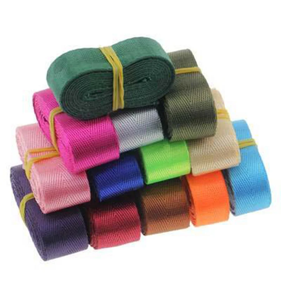 Холщовый тканевый ремешок 10 м/лот лента имитация нейлоновой атласной тесьмы