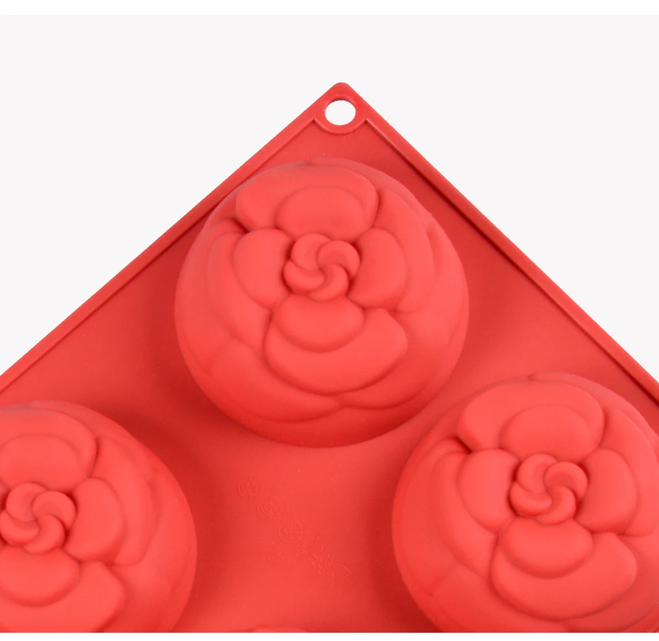 SILIKOLOVE 6 полости 3D цветок мыло, силиконовая форма формы для изготовления мыла DIY ручной работы ремесла формы