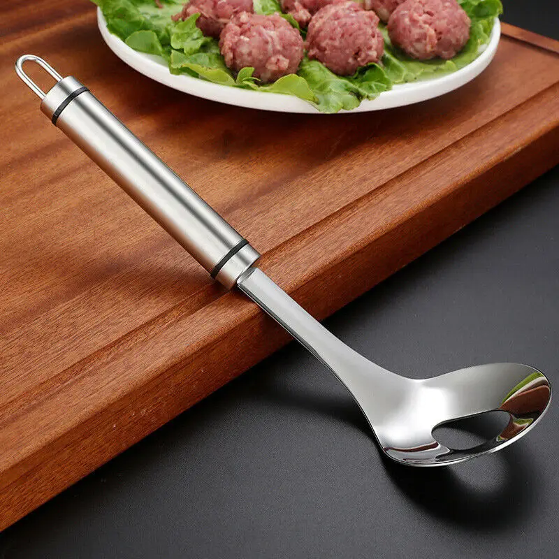 Meat Tools Non-Stick Creative Meatball Maker Stainless Steel Kitchen Ball Mold Spoon Gadget Dropshipping |