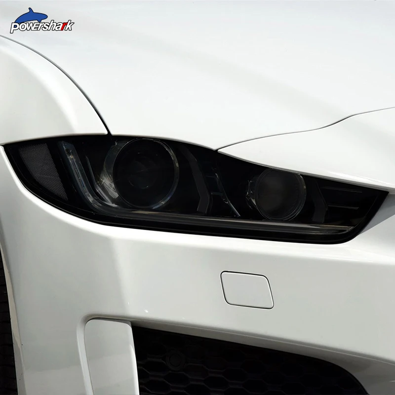 2 Pcs Car Headlight Tint Black Protective Film Vinyl Protection Transparent TPU Sticker For Jaguar XE X760 2015-On Accessories 2 Pcs Car Headlight Tint Black Protective Film Vinyl Protection Transparent TPU Sticker For Jaguar XE X760 2015-On Accessories