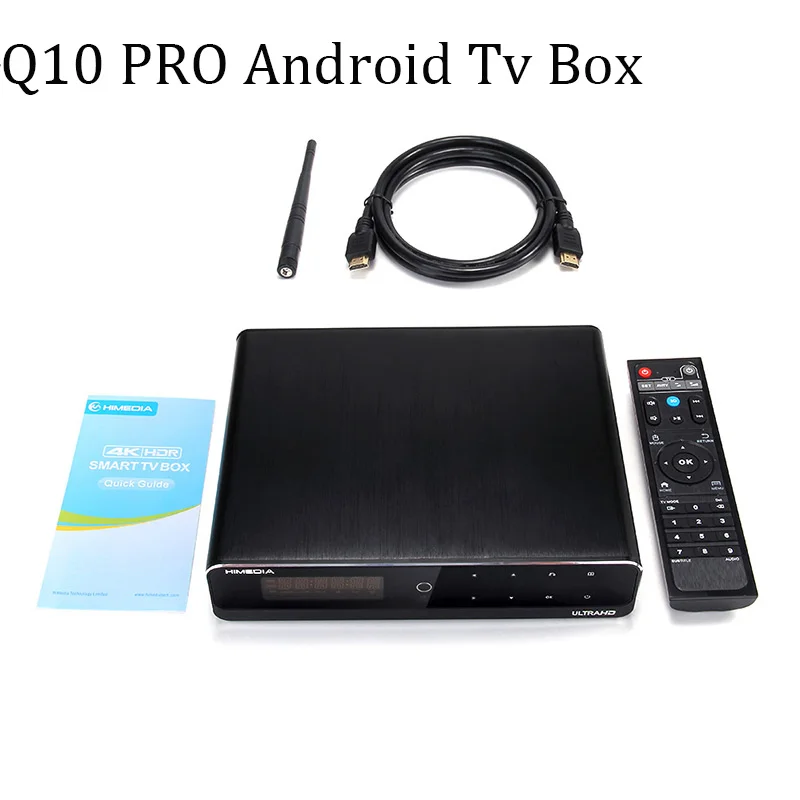 Оригинальный Himedia Q10 Pro Smart Android 7 0 ТВ-бокс 2 Гб 16 4G 5G WIFI Bluetooth DTS медиаплеер Поддержка 3