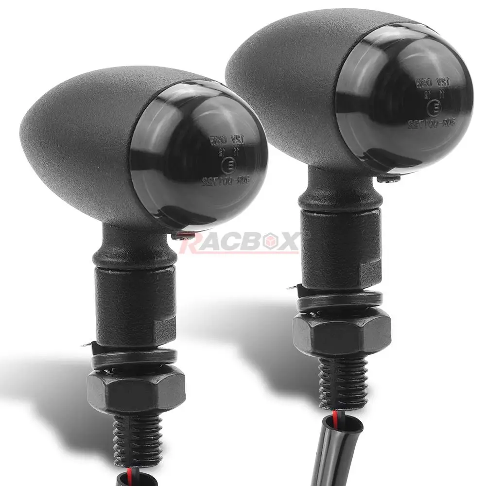 2/4pcs Motorcycle Turn Signals 12V mini Bullet Indicators Light Running Lamp Universal for motorbikes Honda Yamaha Suzuki |