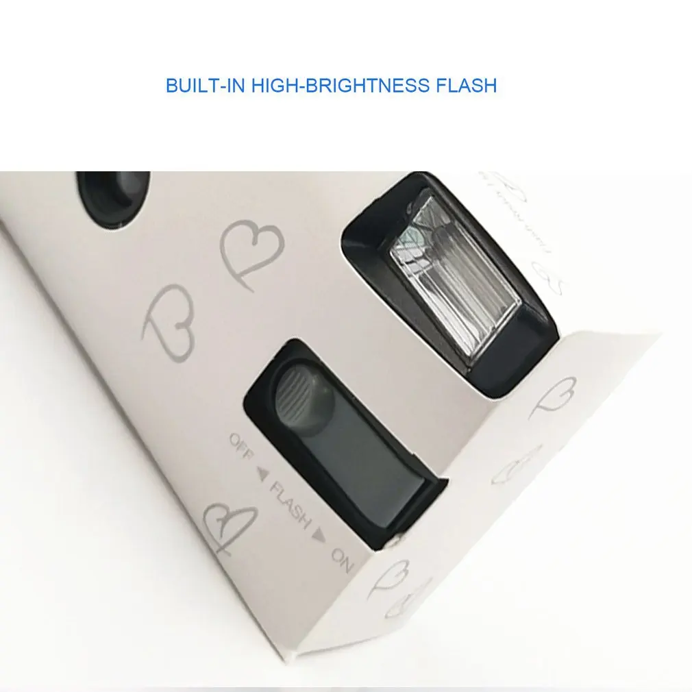 

Retro 36 Photos 35mm Disposable Film Camera Manual Fool Optical Camera Children's Gifts One Time