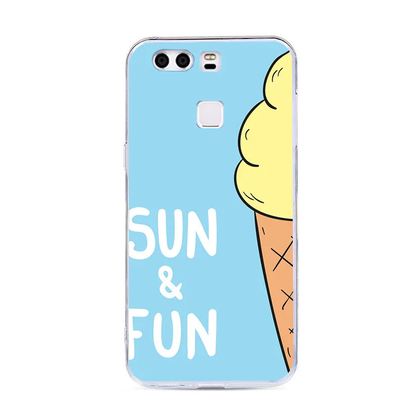 EVTDASDL TPU чехол для Huawei P9 задняя крышка EVA-L09 EVA-L19 EVA-L29 5 2 дюймов телефонные чехлы с