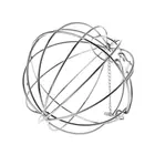 Круглая кормушка из нержавеющей стали, автоматическая кормушка, подвесной для сена, мяч, морская свинка, хомяк, крыса, кролик, игрушка для домашних животных