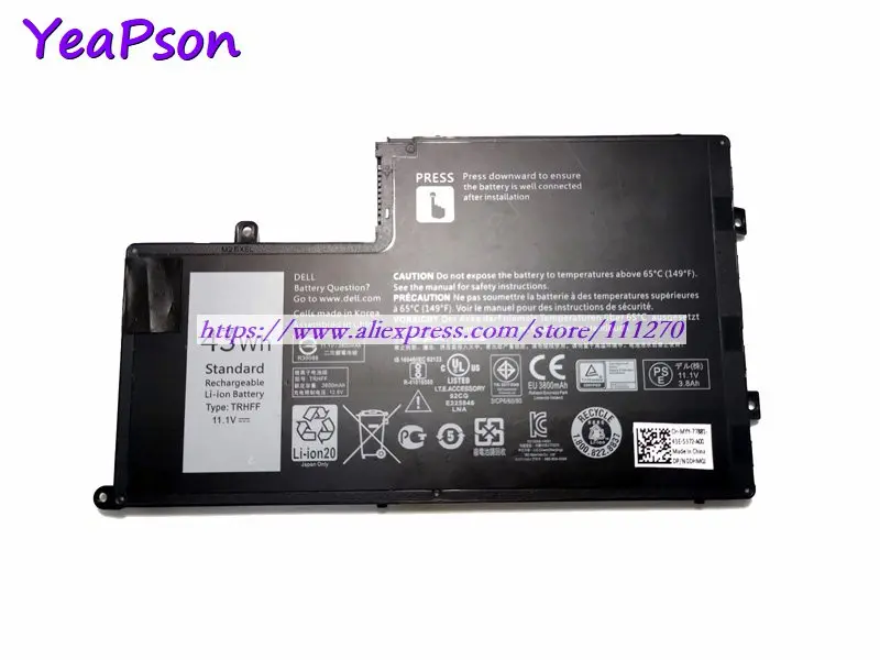 Аккумулятор для ноутбука Dell Inspiron 11 1 5442 5443 5542 7547 7548 | Компьютеры и офис
