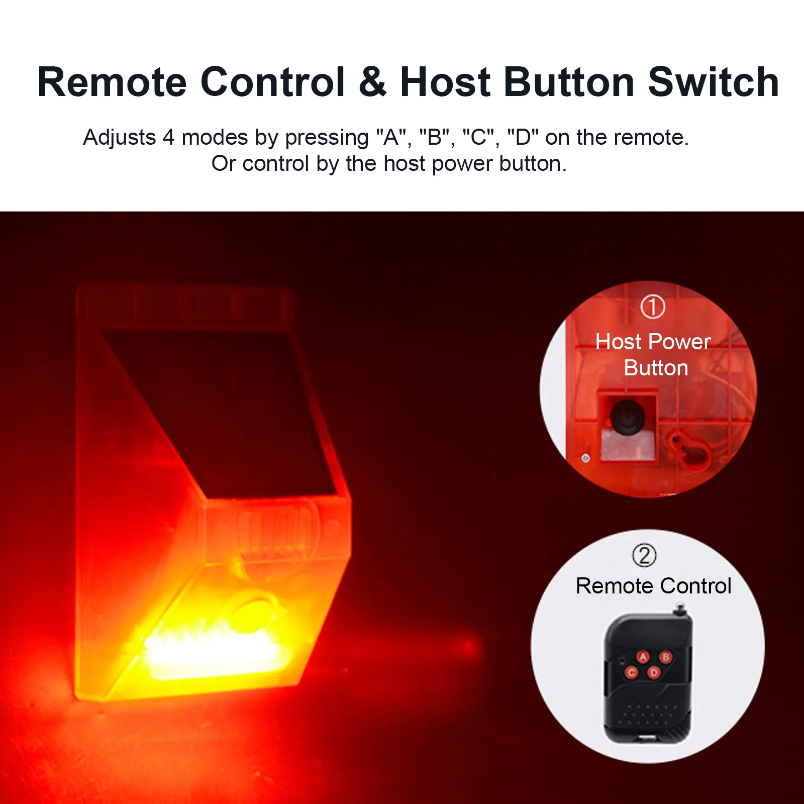 Ламсветильник-Стробоскоп с датчиком движения дБ водонепроницаемая |