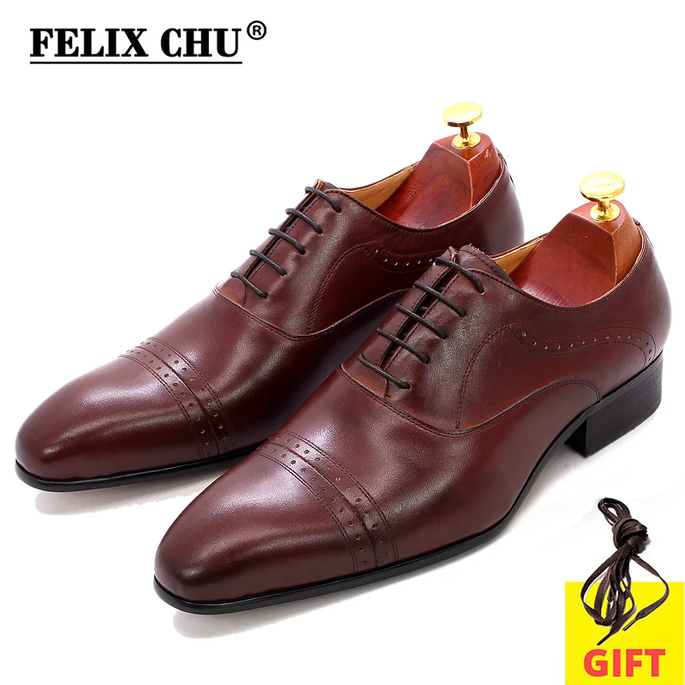 Туфли мужские классические натуральная телячья кожа с закрытым носком оксфорды