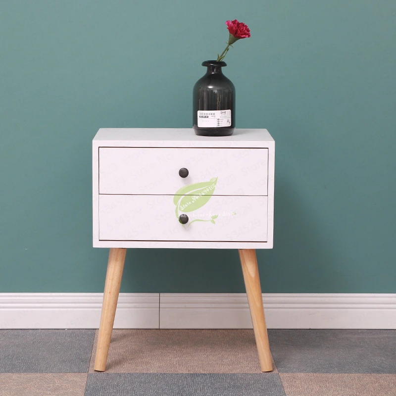 Ножки из массива дерева в скандинавском стиле прикроватный столик для спальни