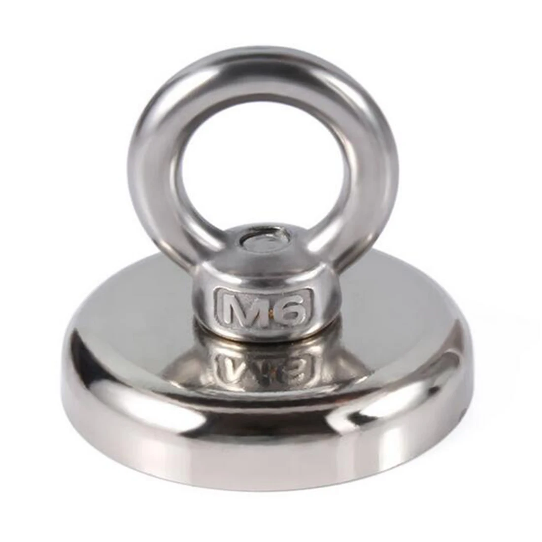 

Round D25 neodymium magnet pot fishing magnet neodymium super powerful magnetic hook sea fishing magnet viewfinder Pull ring too