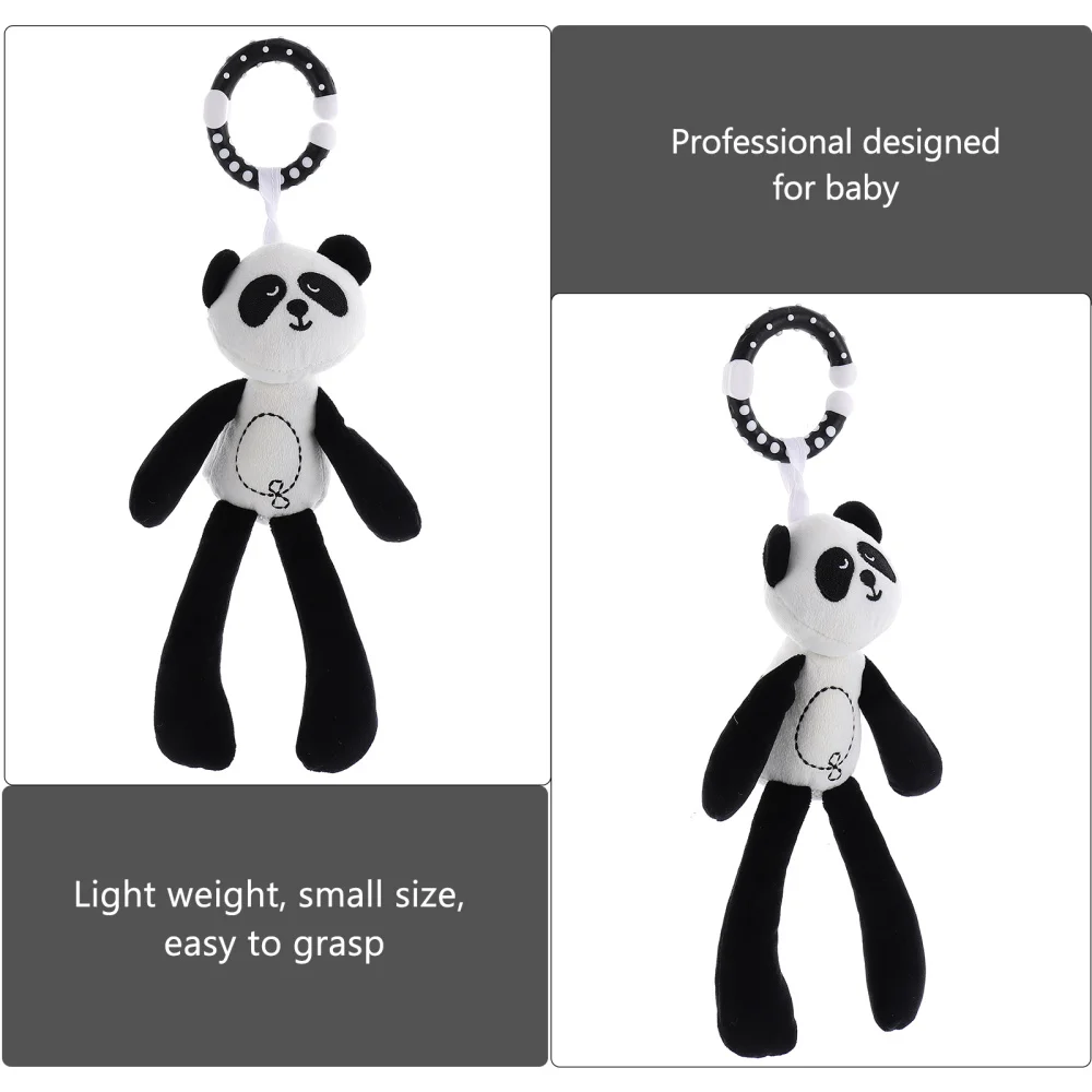 

1PC Infant Prams Rattle Baby Playing Doll Cartoon Animal (Elephant)