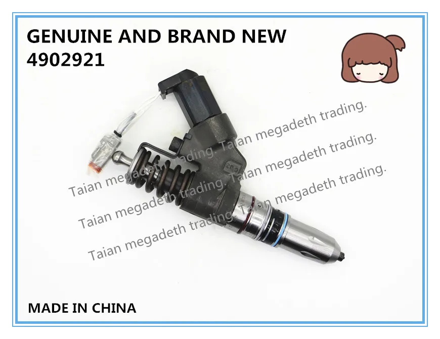 Подлинный и новый дизельный топливный инжектор 4902921 для двигателя ISM11