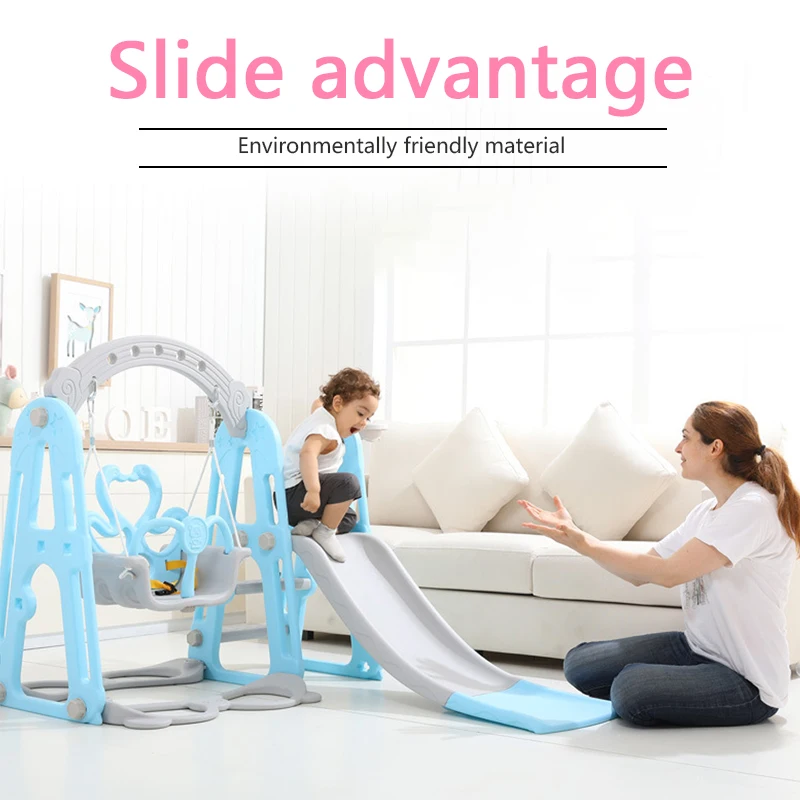 Детская горка качели стул комбинация Качели Крытый семья детский сад детская