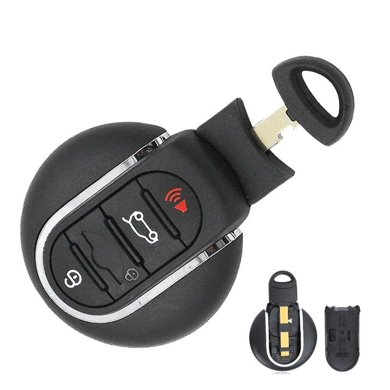 OkeyTech для BMW Mini Cooper 2007 2008 2009 2014 4 кнопочный дистанционный ключ автомобильная смарт