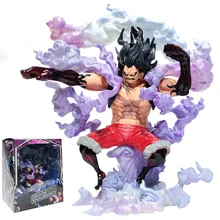 26.5CM Luffy Gear 4 Snake Man Figurine One Piece Anime Action Figure Adult Children Kids Toys Manga Gift Free Shipping Items