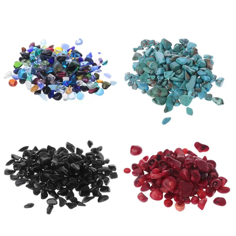 Натуральный камень галька кристалл гравий цветочный горшок аквариум DIY