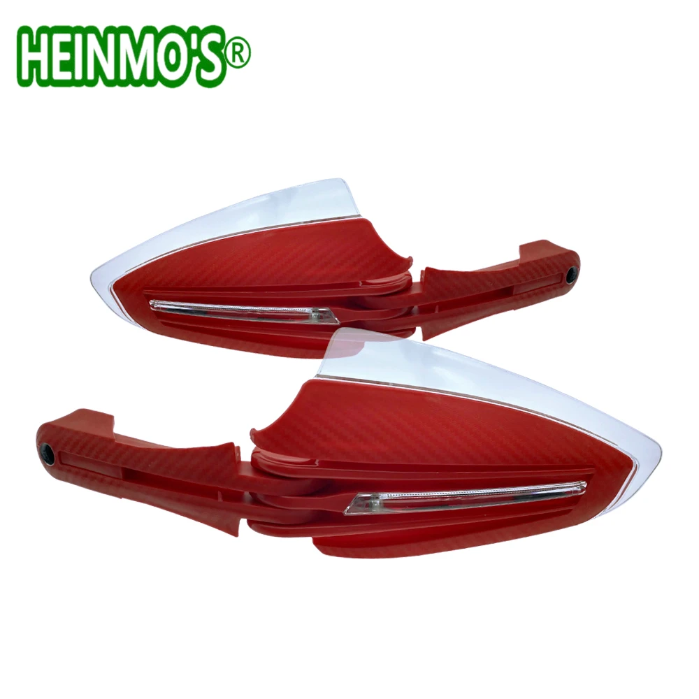 Универсальные защитные накладки на мотоцикл со светодиодной подсветильник кой