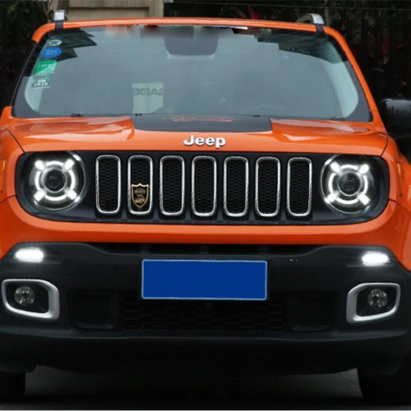 Дневные ходовые огни светодиодные дневные габаритные с тусклым управлением +