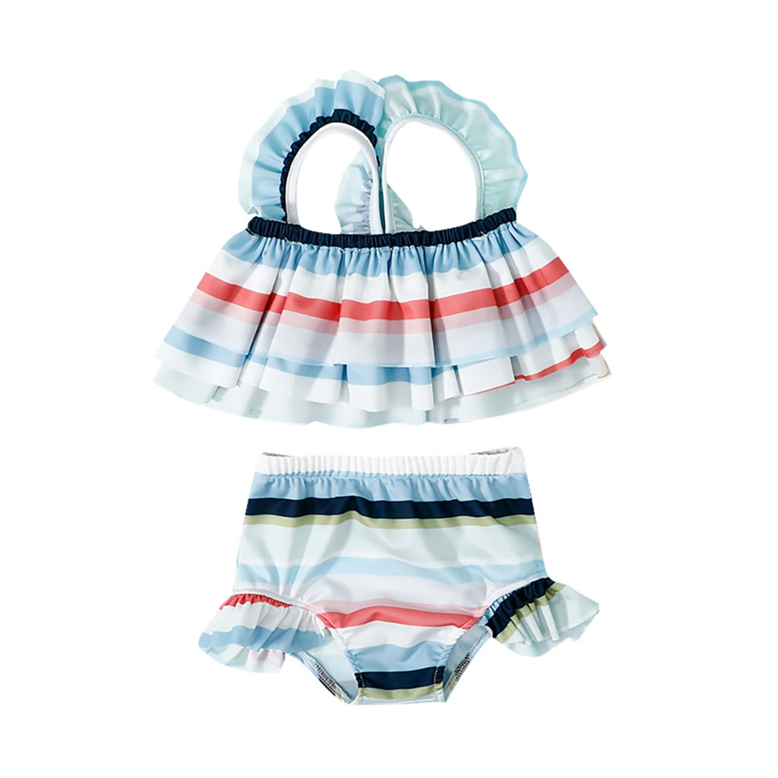 9 видов стилей детские милые летние купальные костюмы для маленьких девочек